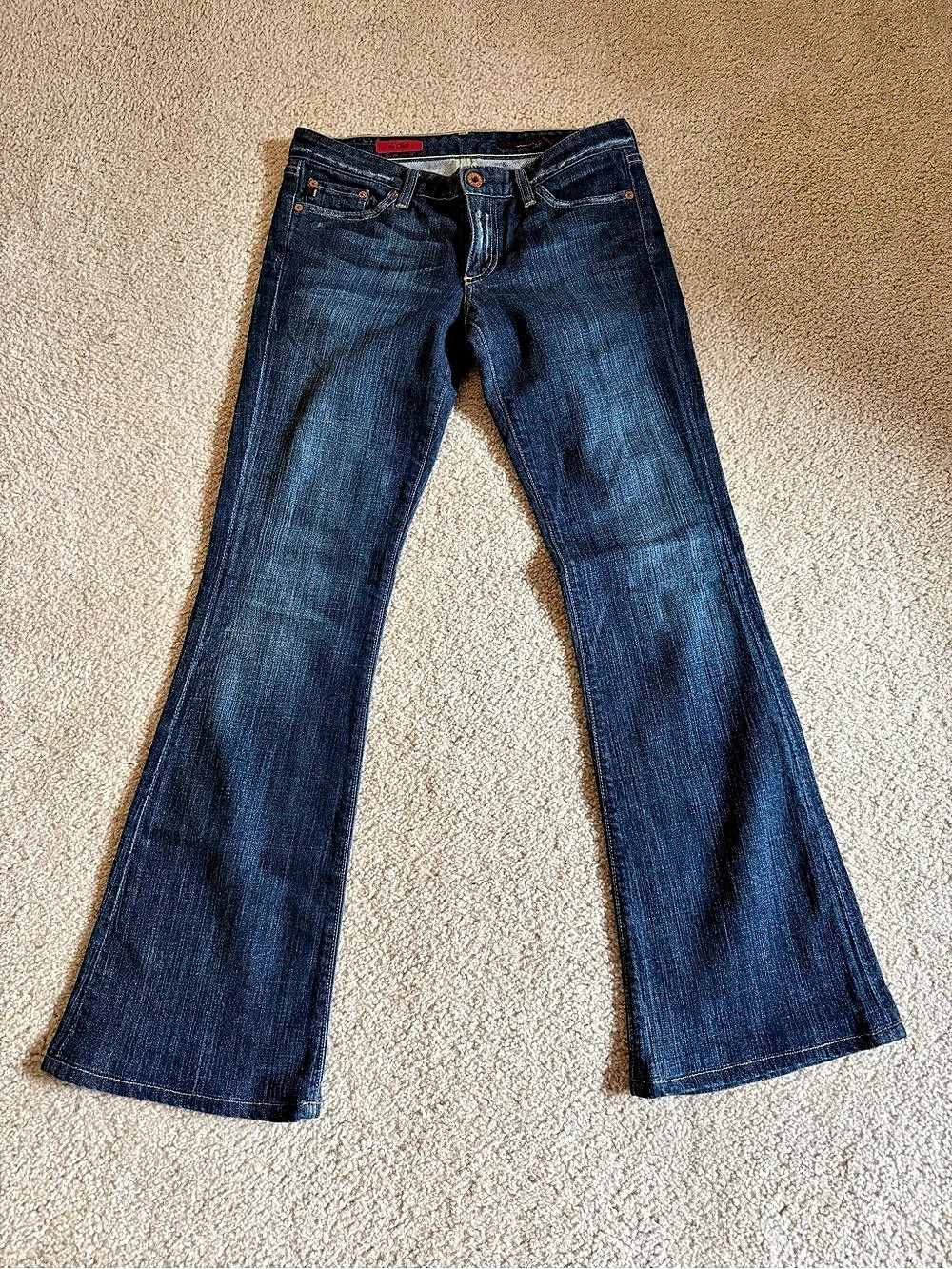 Adriano Goldschmied The Club Flare Jeans in Blue Waist 27